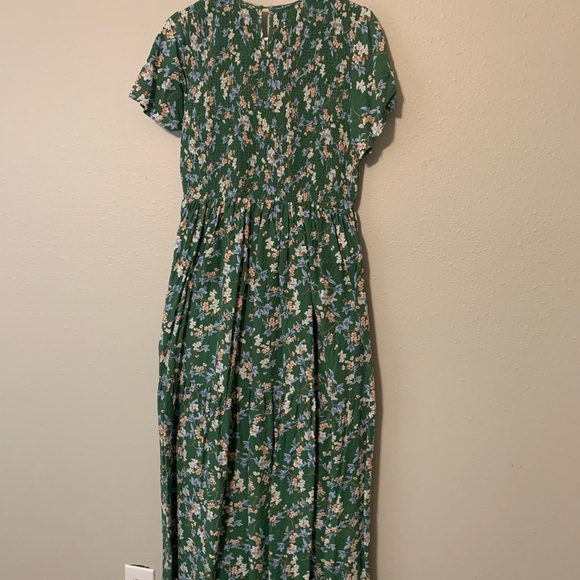 Roolee Green Floral Maxi Dress - Picture 4 of 9